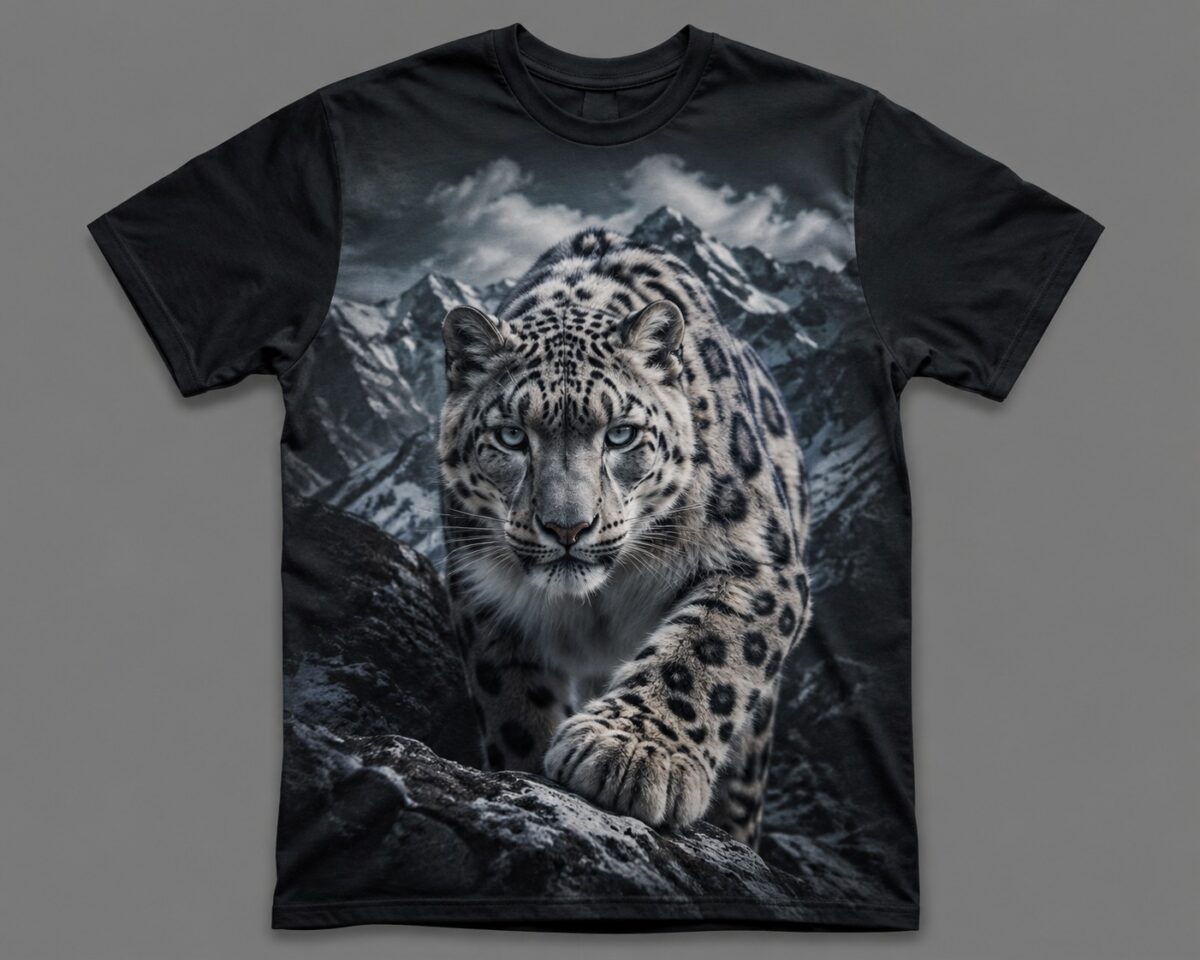 Snow Leopard Trail Tee